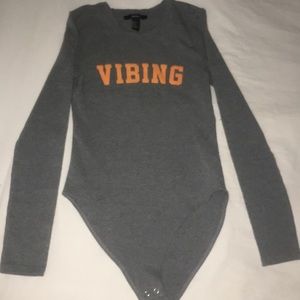 Graphic body suit